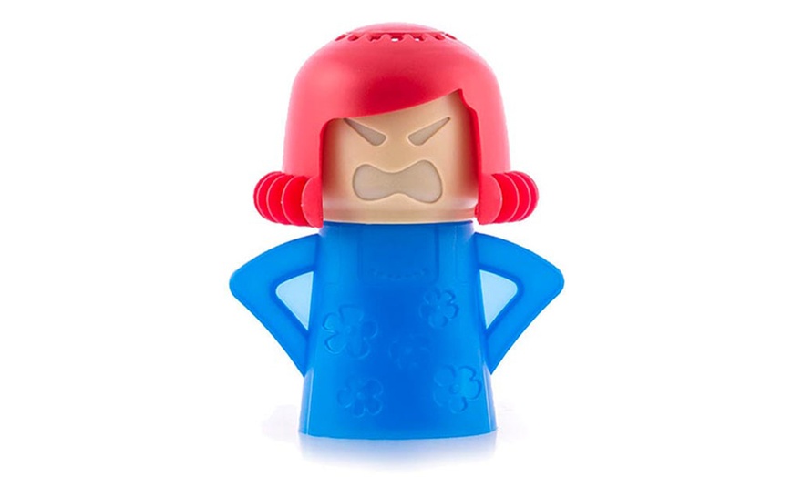 Image 4: Limpiador a vapor para microondas con diseño divertido