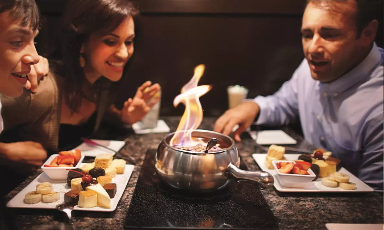 Fondue Package for 2 with Cheese & Chocolate Fondue or Salads & Savory Entrees at The Melting Pot (Up to 45% Off) - Primary Image