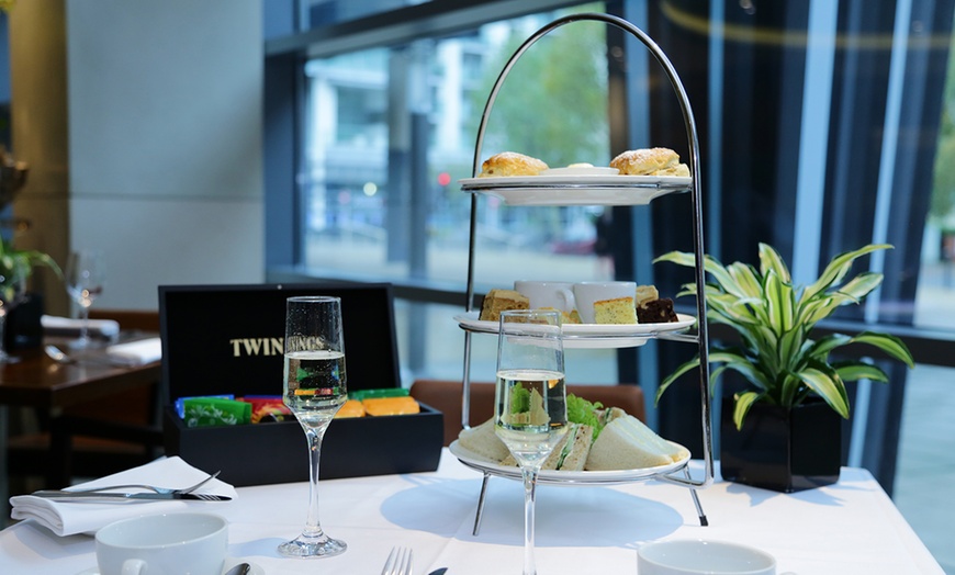 Afternoon Tea for Two - Hilton London Canary Wharf | Groupon