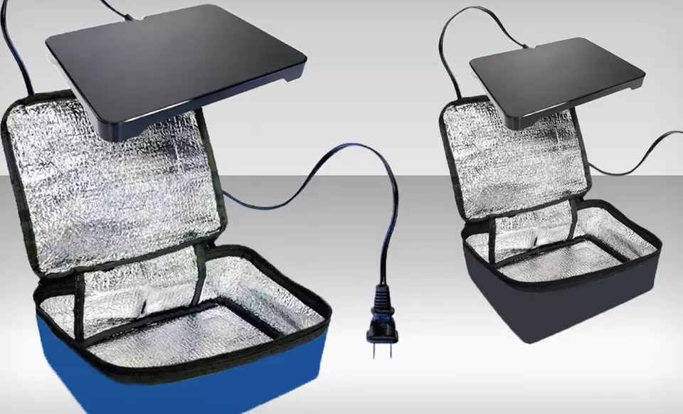 $29.99 for a Mini-Mac Personal Portable Oven in Black or Blue ($49.99 List Price). Free Shipping and Returns. - Primary Image