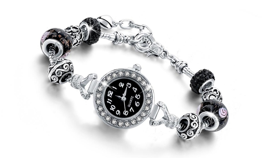 Image 4: Women's Bead Charm Watch