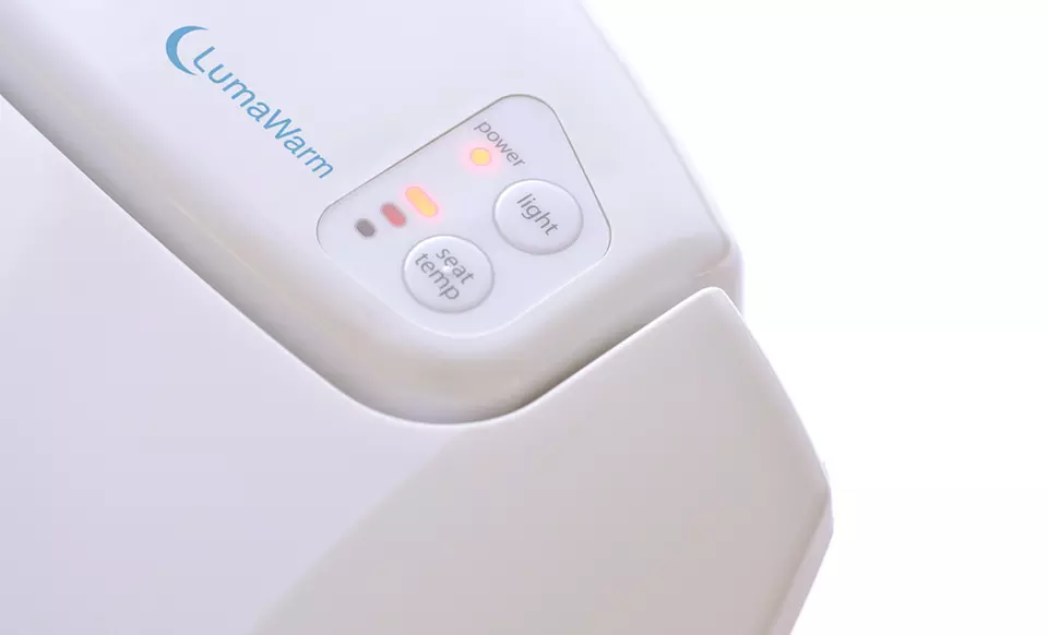 LumaWarm Heated Night-Light Toilet Seat - Second Medium