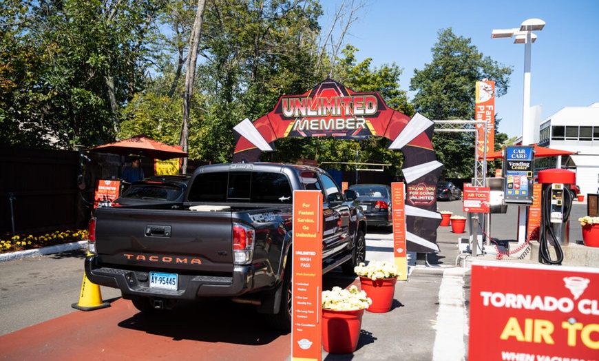 Image 4: One Works or Ultimate Car Wash Options with Ceramic Sealant