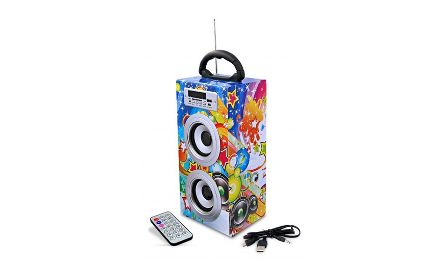 Image 17: Double Boom Box Speakers