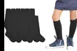 12 Pairs Essential Uniform Knee-High School Socks - Second Medium