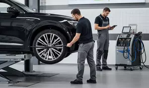 Radwechsel für 4 Räder bis oder ab 18 Zoll oder Klimaanlagen-Inspektion mit Sicherheitsckeck (bis 65% sparen)