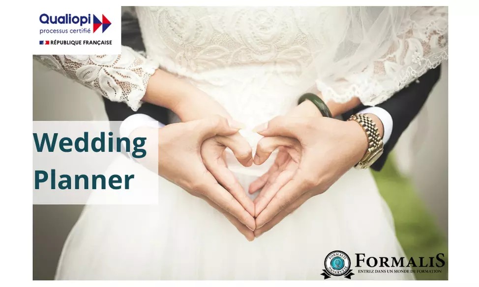 Formation wedding planner avec Formalis : maîtrisez l’art d’organiser des mariages parfaits (88% de remise) - Primary Image