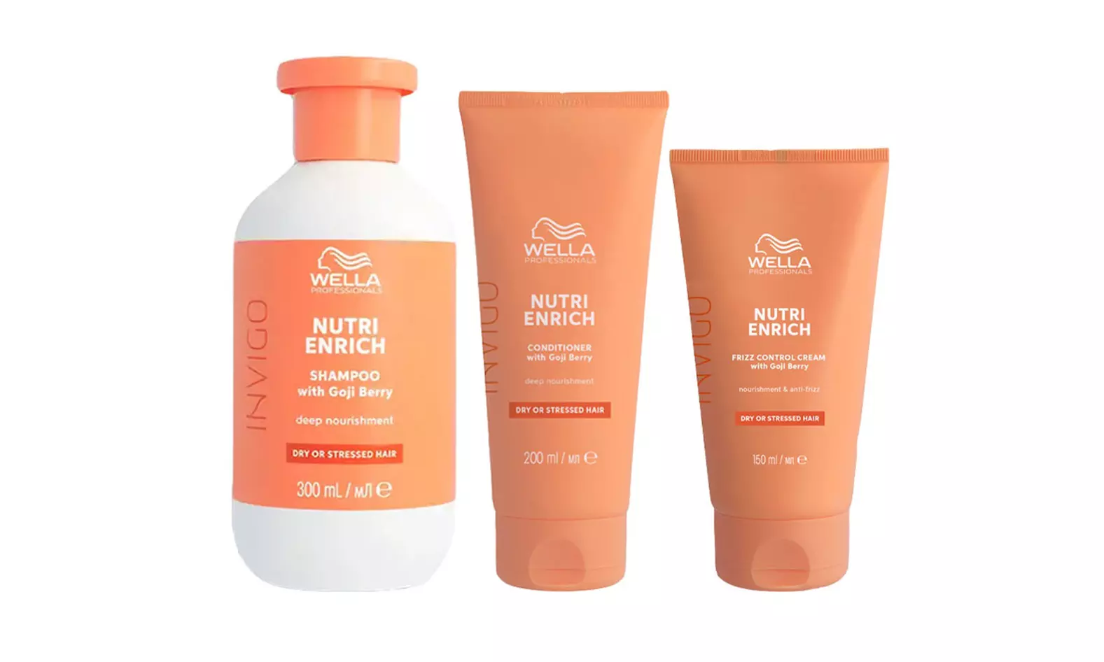 Shampoo, balsamo, maschera e crema Wella Invigo Nutri-Enrich