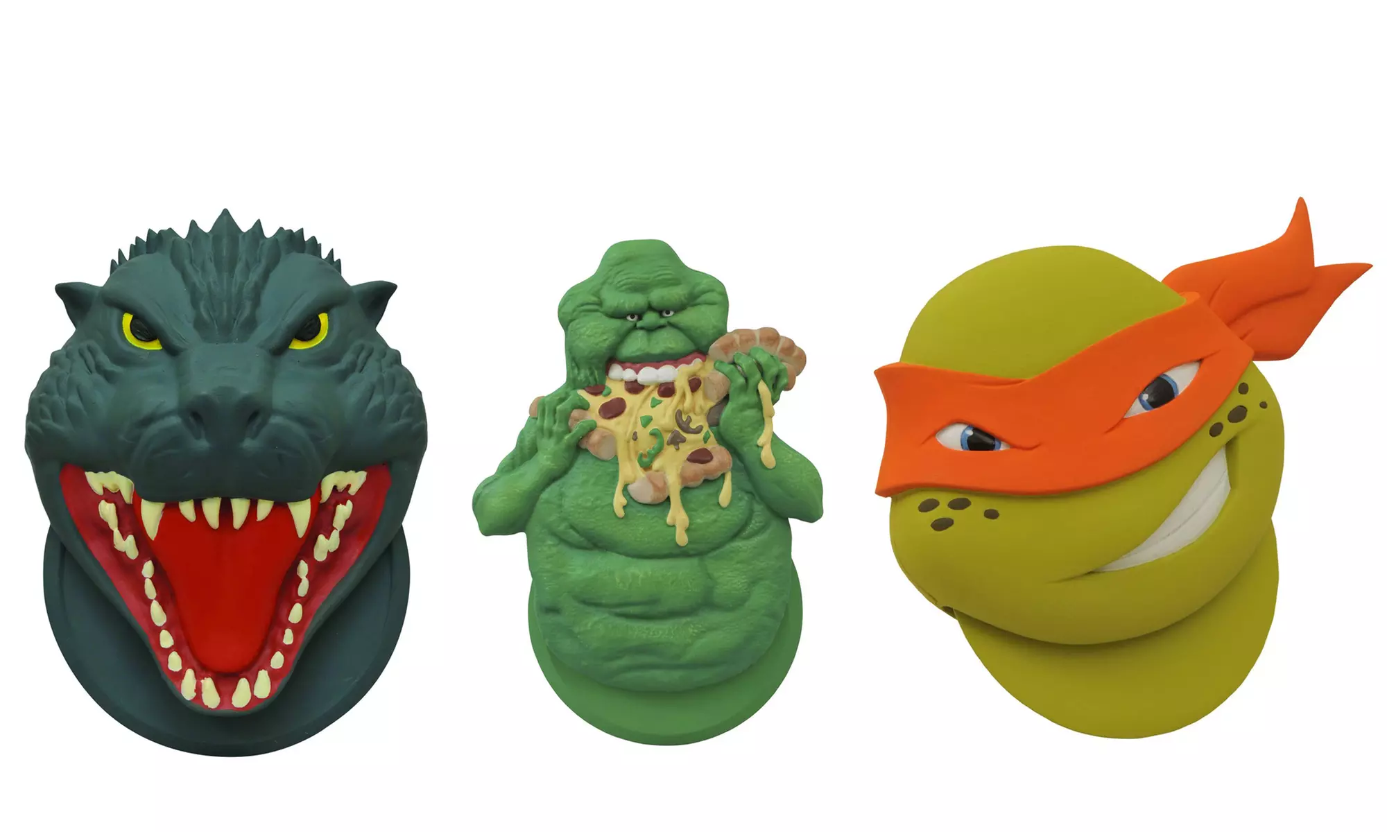 Ghostbusters, Godzilla, Teenage Mutant Ninja Turtles Pizza Cutter - Primary Image