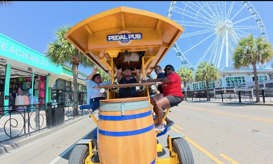 Image 2: Explore Conway or Myrtle Beach with a Fun Pedal-Powered Tour