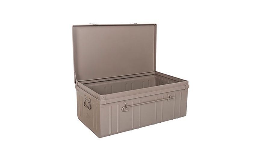 Image 9: Two Decor Steel Storage Boxes