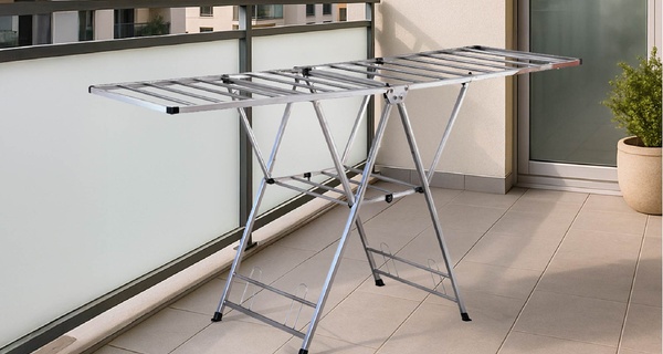 Stendibiancheria in acciaio inox