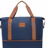Image 11: Set de viaje azul marino con maleta rígida, bolsa de mano y neceser