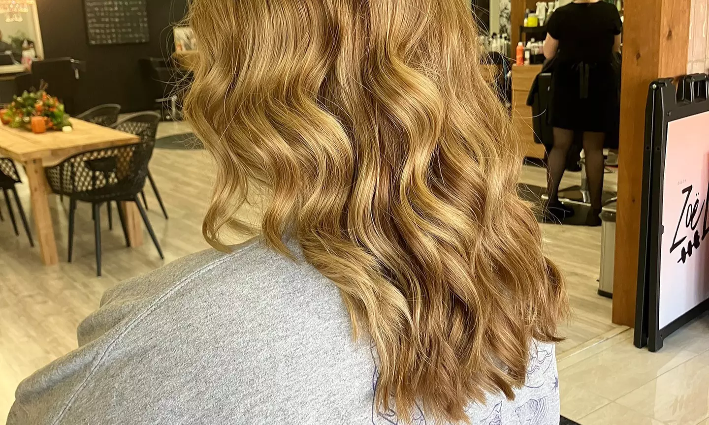 Root or All-Over Color, Foils, or Gray-Blending Hair Services