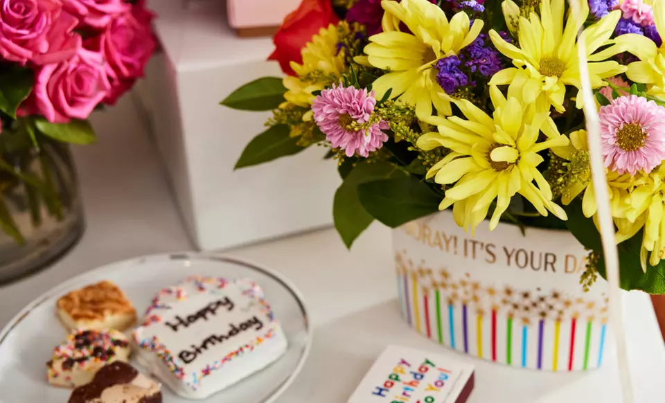 Next Day Delivery Fresh Birthday Flowers from 1-800-Flowers.com