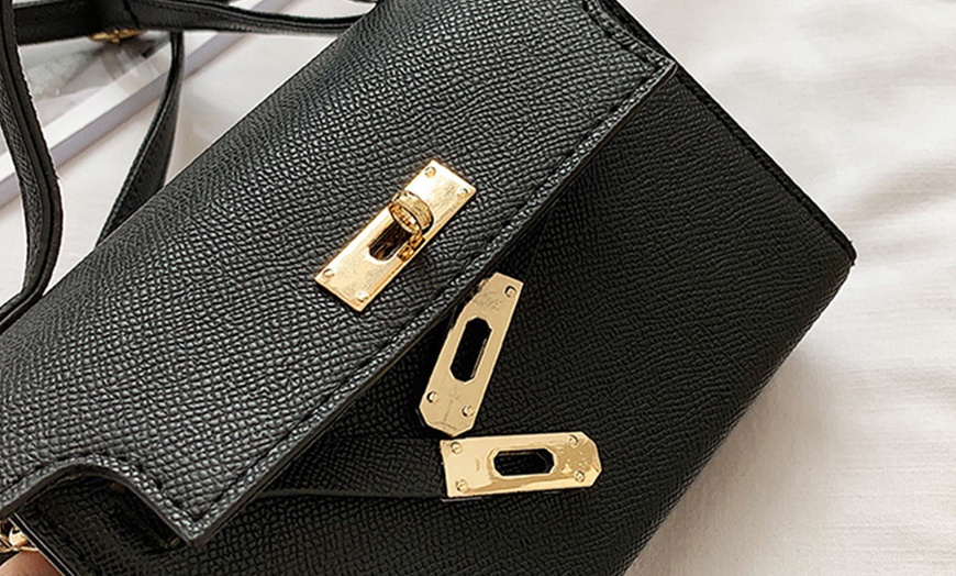 Image 13: Crossbody Satchel Bag