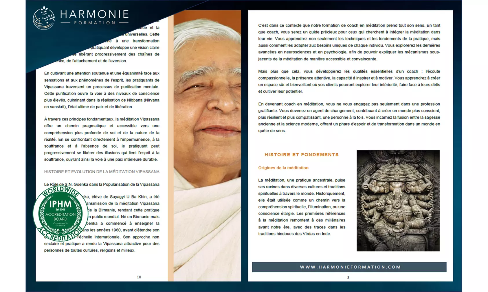 Enseignez la paix intérieure : devenez coach en méditation