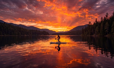 1-Hour Schiller Water Bike Rental for One - BC Water Bikes in Agassiz, BC