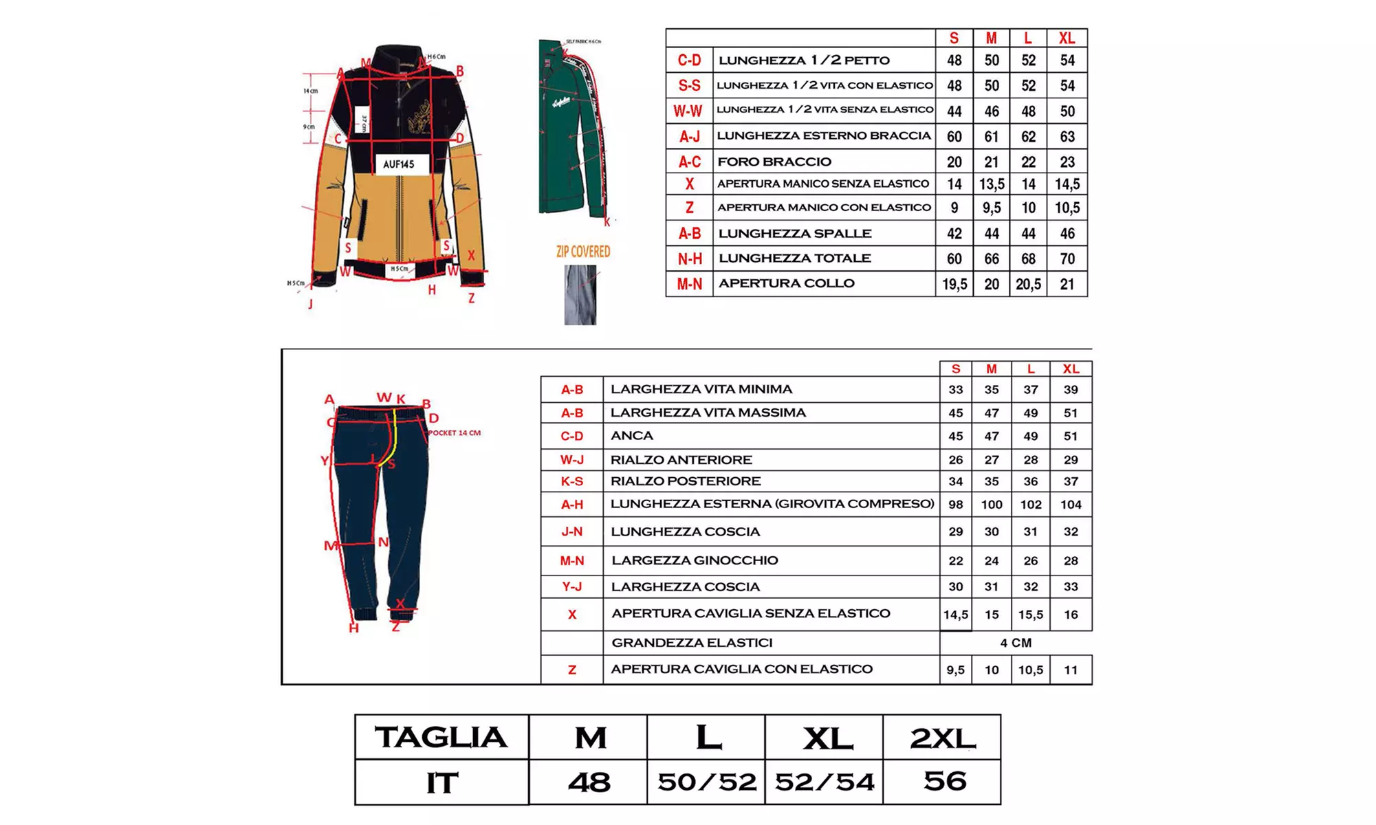 Tuta homewear felpata Australian da uomo