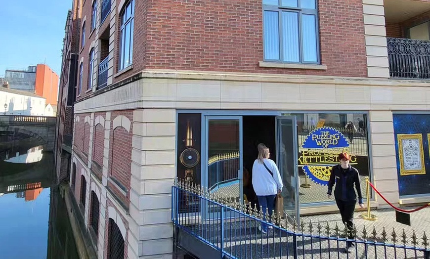 Image 3: One Adult, Child or Family ticket to the Puzzling World of Professor