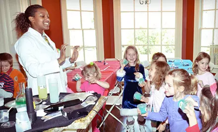 $99 for a Science Party with Cotton Candy for Up to 20 Kids from Big Thinkers Science Exploration ($238 Value) - Primary Image