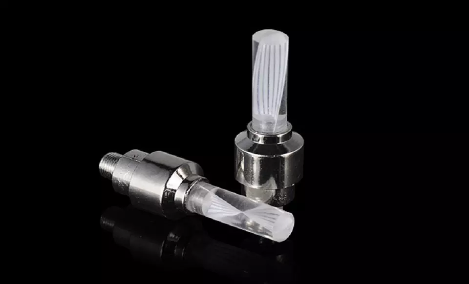 4-Pack of Multicolor Auto-Change LED Bike-Wheel Lights - Second Medium