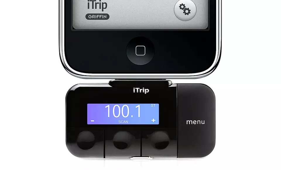 Griffin iTrip FM Transmitter or iTrip Auto Car Charger and FM Transmitter for 30-Pin iPhones and iPods - Second Medium