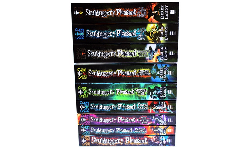 Image 3: Skulduggery Pleasant Nine Books