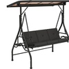 Image 15: Outsunny 3 Seater Garden Swing Seat Bed