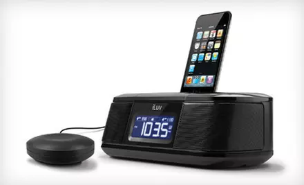 $25 for an iLuv Dual-Alarm Clock with iPod Dock and Bed Shaker ($59.99 List Price) - Primary Image