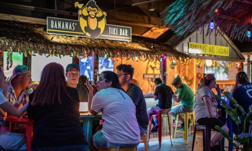 Image 5: Up to 32% Off Axe Throwing Experience at Bananas' Axe Cabana