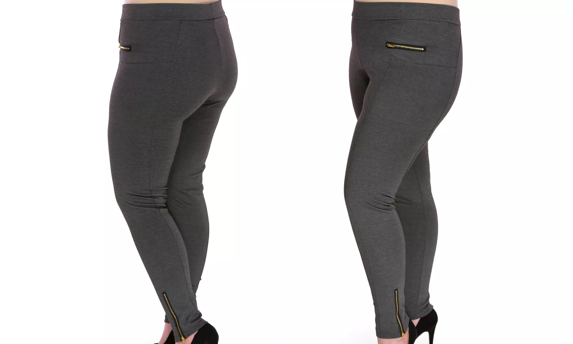 Sociology Women's Plus-Size Skinny Ponte Pant (Size 1X) - Second Medium