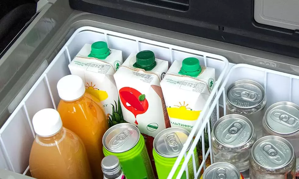 Outsunny 50L Car Refrigerator, Portable with Rapid Cooling Feature