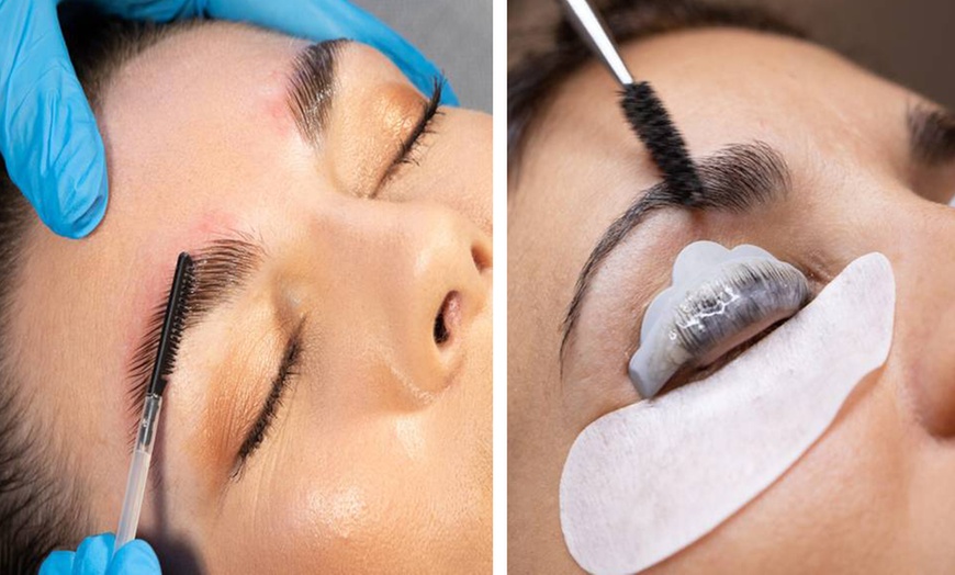 Image 2: Achieve Stunning Eyes with Lashes or Brow Lamination or Lifting 