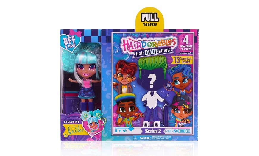 Image 6: Flair Hairdorables HairDudeAbles BFF Pack – Series 2