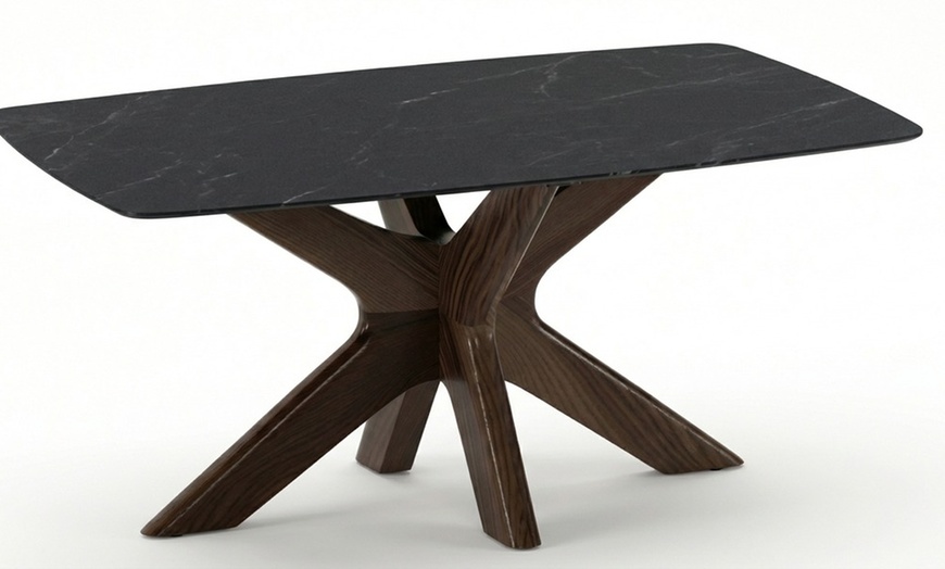 Image 10: Tavolo fisso Thiago con top in ceramica