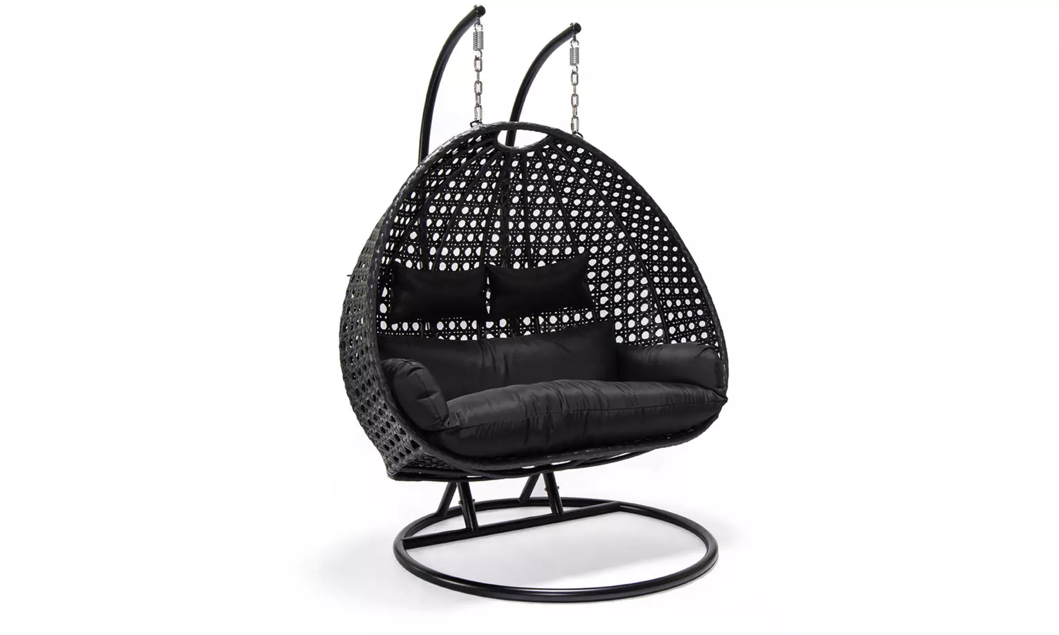 Home Deluxe Polyrattan-Hängesessel TWIN