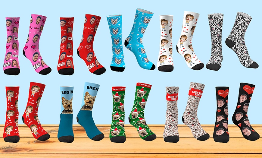 Image 6: Custom Socks