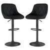 Image 1: Neo Set of Two Madrid Swivel Bar Stools