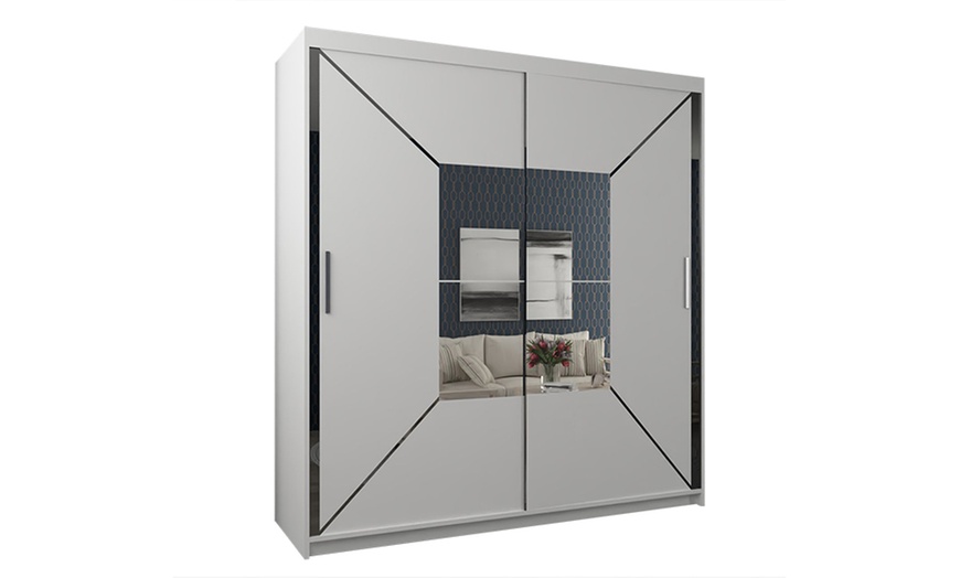 Image 8: Sliding Wardrobes 4u Nicole Sliding Wardrobe 