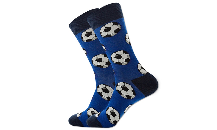 Image 5: 1, 5 ou 10 paires de chaussettes à motifs balles