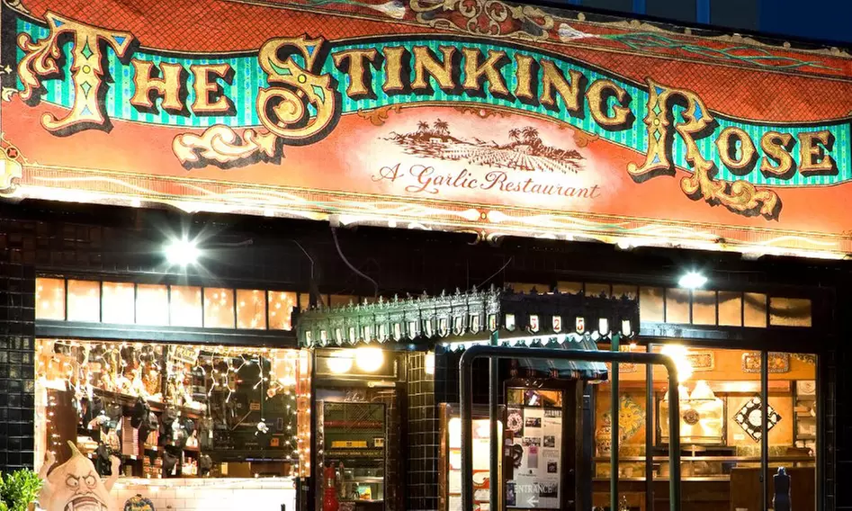 $150 for 4 Mailed Gift Cards Good for $50 Worth of Italian Food at The Stinking Rose ($200 Value) - Second Medium