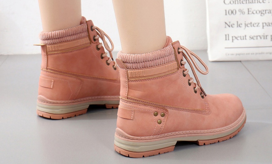 Image 8: Women's Winter Warm Ankle Snow Boots