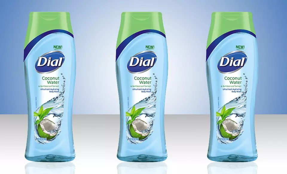 3-Pack Dial Body Wash for Men or Women - Second Medium