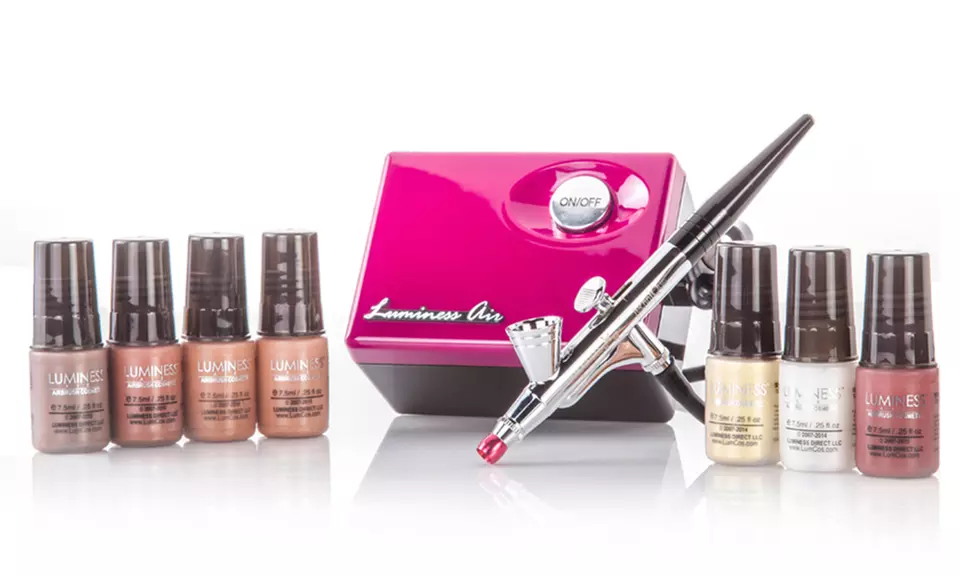 Limited Edition Pink Legend Airbrush System With Cosmetic Starter Kit - Second Medium