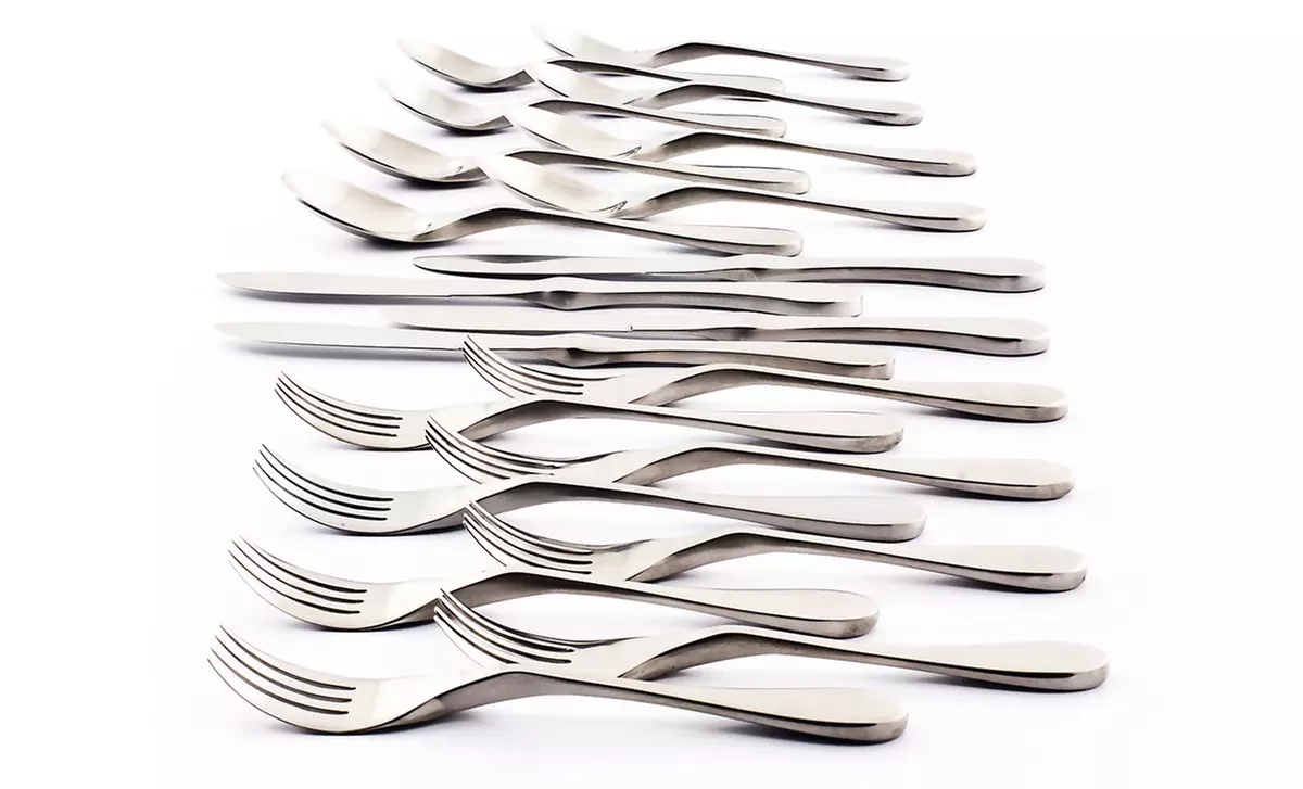 20-Piece Knork Flatware Set with a Matte Finish - Second Medium