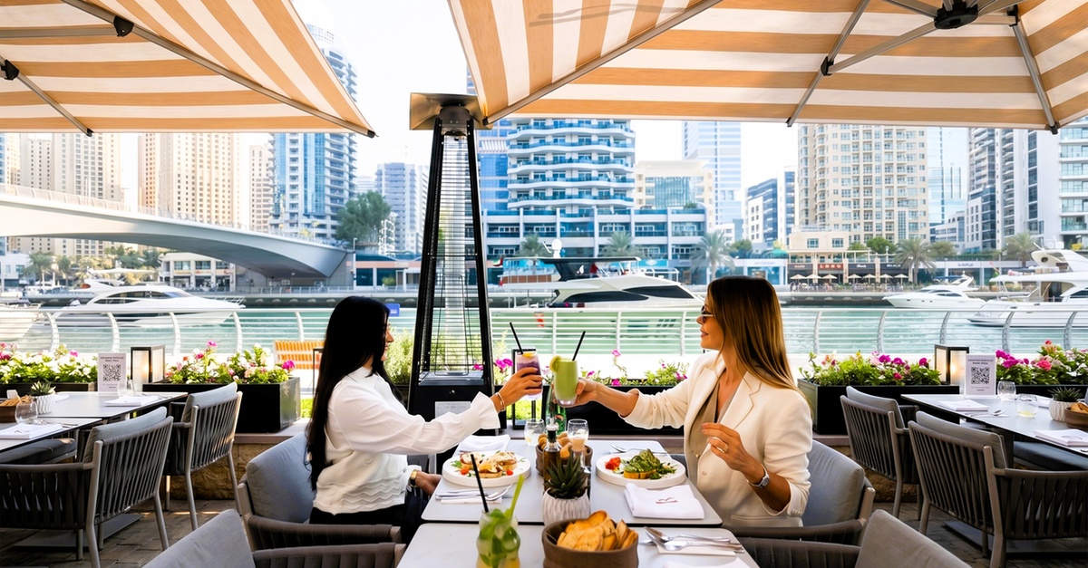 Mediterranean Dining Voucher For Food & Soft Beverages In Dubai Marina Mediterranean Dining Voucher For Food & Soft Beverages In Dubai Marina