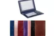 RFID Travel Wallet with Card Slot Faux Leather Passport Case Vaccine Card Holder - Second Medium