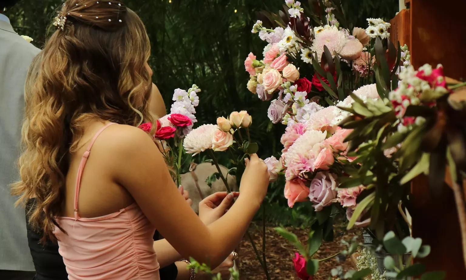 Mobile Bouquet Bar for Celebration or Large Events