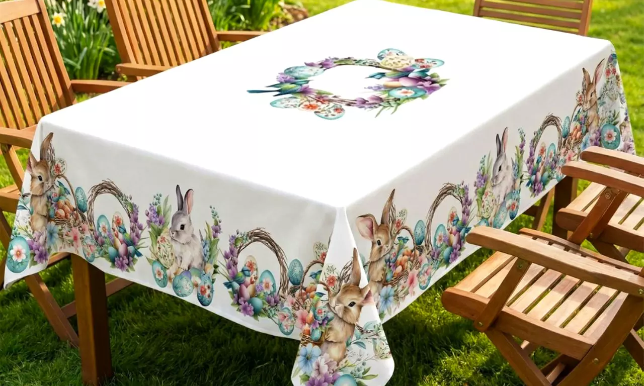 Tovaglia digitale in tessuto Panama